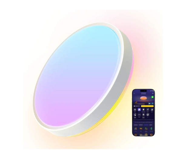 Govee Govee H60A6 15inch RGBICWW + RGBICWW Round Smart Ceiling Lig - 1366295 - zdjęcie 2